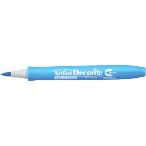 Artline Decorite Metallic Markers Brush Nib Blue Box Of 12