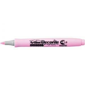 Artline Decorite Pastel Markers Bullet 1.0mm Pink Box Of 12