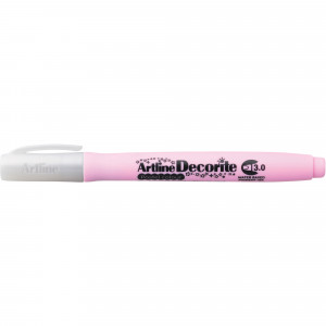 Artline Decorite Pastel Markers Chisel 3.0mm Pink Box Of 12