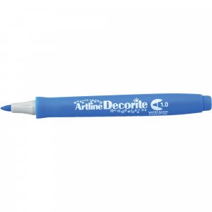 Artline Decorite Markers 1.0mm Bullet Standard Blue Box of 12