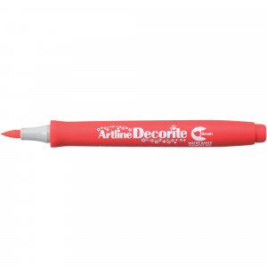 Artline Decorite Standard Markers Brush Nib Red Box Of 12
