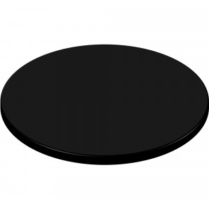 SM France Round Table Top Indoor Outdoor Use 700mm Diameter Black
