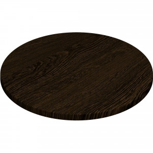 SM France Round Table Top Indoor Outdoor Use 600mm Diameter Wenge