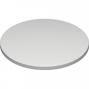 SM France Round Table Top Indoor Outdoor Use 600mm Diameter White
