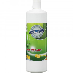 Northfork GECA Concentrated Dishwashing Liquid Fresh Lemon Fragrance 1 Litre