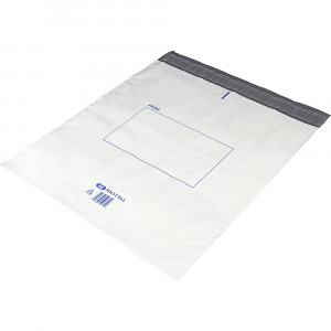 Protext Polycell Plastic Courier Bag 250mm x 325mm White Pack of 50