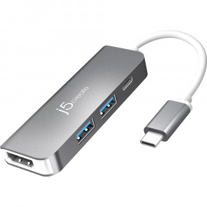 J5Create USB-C to HDMI And USB 3.1 2-Port with Power Delivery