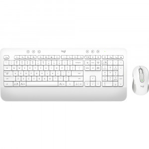 Logitech MK650 Signature Wireless Keyboard and Mouse Combo White