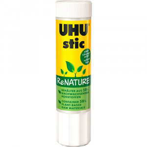 UHU ReNature Glue Stick 21g White