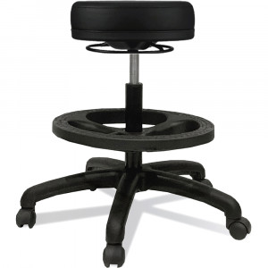 K2 NTR Botany Industrial Stool With Footring Black