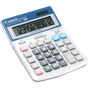 Canon HS-1200TS Desktop Calculator 12 Digit Grey