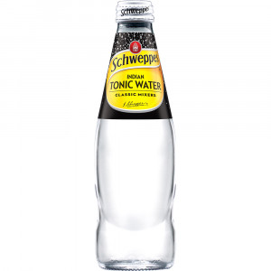 Schweppes Indian Tonic Water Classic Mixers 300ml Glass Bottle Pack Of 24