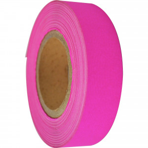 Rainbow Stripping Roll Ribbed 25mmx30m Hot Pink