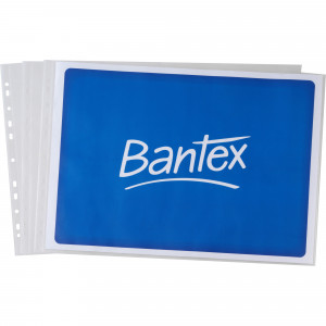 Bantex Heavy Duty Sheet Protectors A3 Landscape Clear Pack of 25