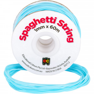 EC Spaghetti String 1mmx60m Pale Blue