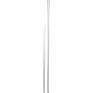 Rapidline Rapid Screen Joining Pole 1250mmH  120 Degree Silver