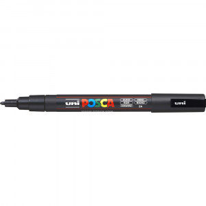 Uni Posca PC-3M Paint Marker  Fine Bullet 1.3mm Black