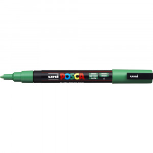 Uni Posca PC-3M Paint Marker  Fine Bullet 1.3mm Green