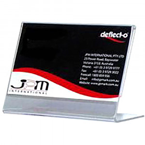 Deflecto Business And Place Card Holder Single Tier