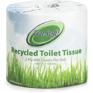 Regal Eco Recycled Toilet Paper Rolls 2 Ply 400 Sheet Box Of 48