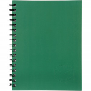 Spirax 511 Hard Cover Notebook A5 200 Page Green