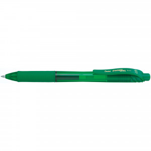 Pentel BL107 Energel X Gel Pen Retractable Fine 0.7mm Green