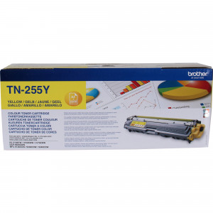 Brother TN-255Y Toner Cartridge High Yield Yellow