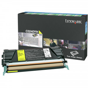 Lexmark C5240YH Toner Cartridge Yellow
