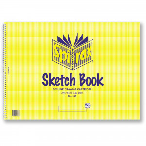 Spirax 533 Sketch Book Perforated A3 20 Sheets Side Opening