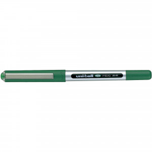 Uni-Ball UB150 Eye Rollerball Pen Micro 0.5mm Green Pack of 12