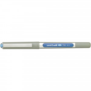 Uni-Ball UB157 Eye Rollerball Pen Fine 0.7mm Light Blue Pack of 12