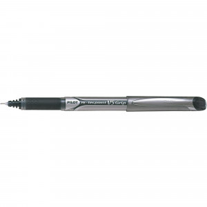 Pilot V5 Hi-Tecpoint Grip Rollerball Pen Extra Fine 0.5mm Black