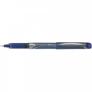 Pilot V7 Hi-Tecpoint Grip Rollerball Pen Fine 0.7mm Blue