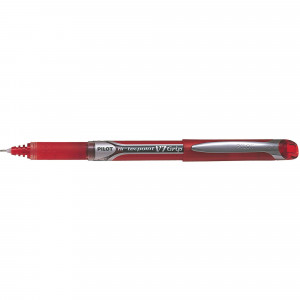 Pilot V7 Hi-Tecpoint Grip Rollerball Pen Fine 0.7mm Red