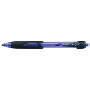 Uni SN227 Power Tank Ballpoint Pen Retractable Fine 0.7mm Blue