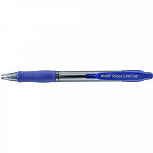 Pilot BPGP-10R Supergrip Pen Retractable Medium 1mm Blue