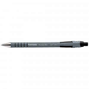 Papermate Flexgrip Ultra Ballpoint Pen Retractable Fine 0.8mm Black