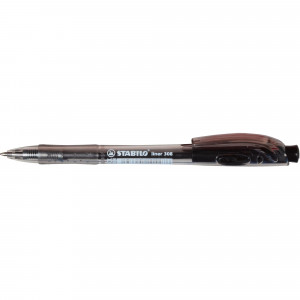 Stabilo 308 Ballpoint Pen Retractable Medium 0.45mm Black