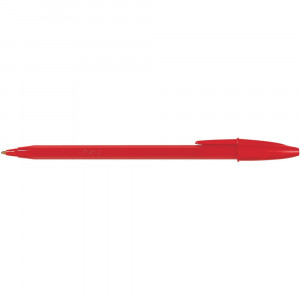 Bic Economy Ballpoint Pen Medium 1mm Red