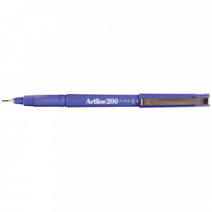 Artline 200 Fineliner Pen 0.4mm Purple