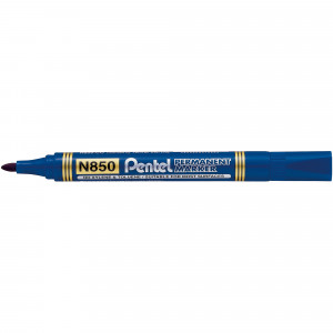 Pentel N850 Permanent Marker Bullet 1.5mm Blue