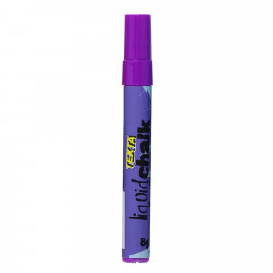 Texta Liquid Chalk Marker Dry Wipe Bullet 4.5mm Purple