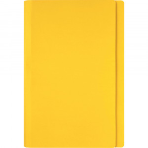 Marbig Manilla Folders Foolscap Yellow Box Of 100