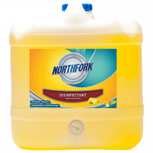 Northfork Disinfectant Commercial Strength Lemon Fragrance 15 Litres