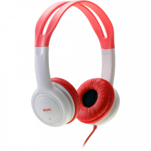 Moki Volume Limited Kids Headphones Red