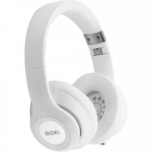 Moki Katana Bluetooth Headphones White