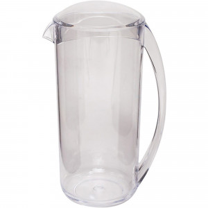 Connoisseur Plastic Water Jug With Lid 2 Litres