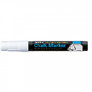 Artline Chalk Markers Bullet 2mm White Pack Of 12