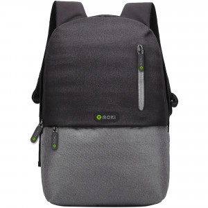 Moki 15.6 Inch Odyssey Backpack Black & Grey