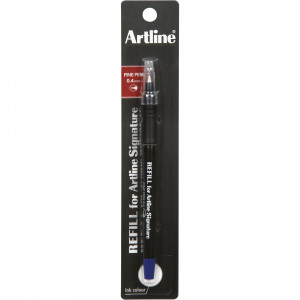 Artline Signature Fineliner Pen Refill 0.4mm Blue